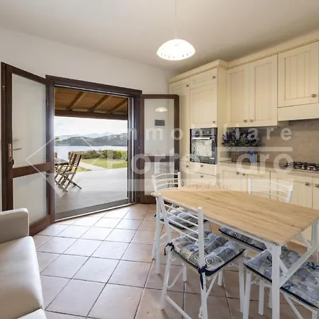 L325 - Bilocale Con Giardino E Vista Mare Panoramica A Porto Mannu * パラーウ