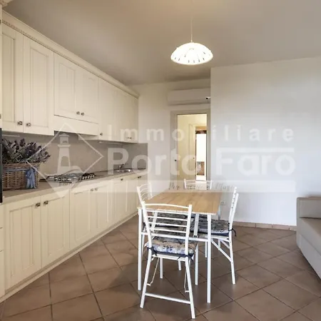 L325 - Bilocale Con Giardino E Vista Mare Panoramica A Porto Mannu * פאלאו
